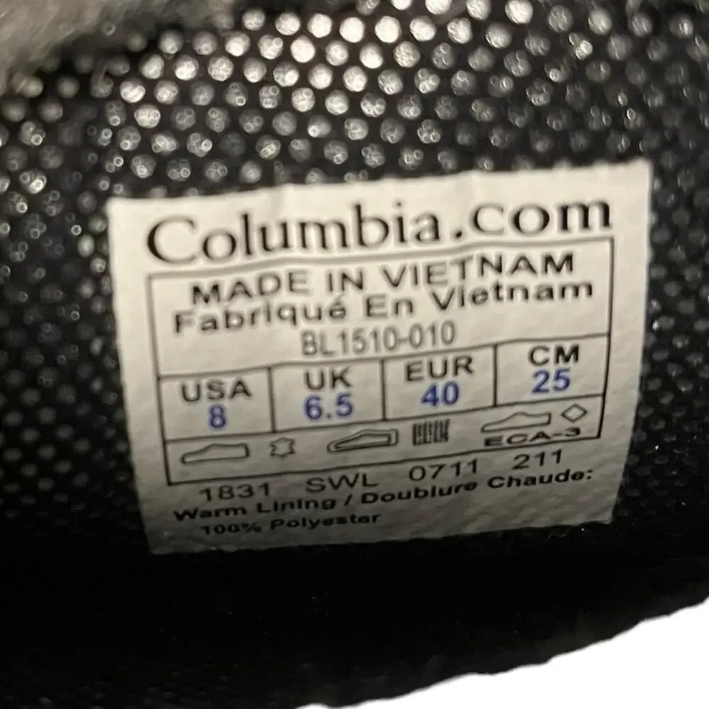 COLUMBIA Flurry II Omni-Heat Techlite Winter Slip-On Boots Women's‎ Size 8